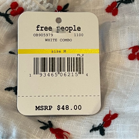 NWT $48 Intimately Free People Britt Bralette M Medium Soft Bra Pin Up Style - Picture 12 of 12